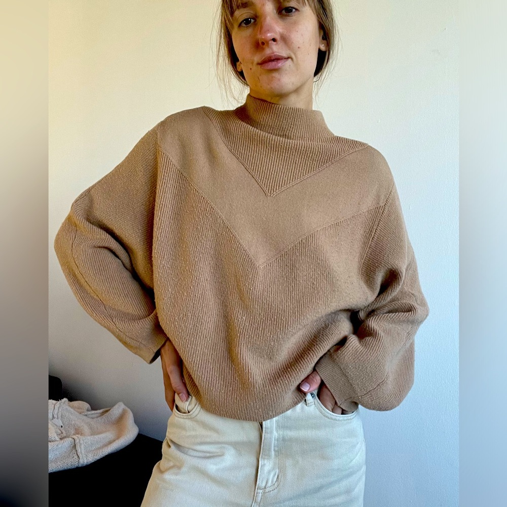 Biege Sweater, H&M sweater, XS